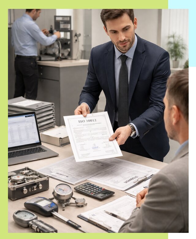 Выдача сертификата ISO 10012 по требованиям метрологии в Дагестанских Огнях